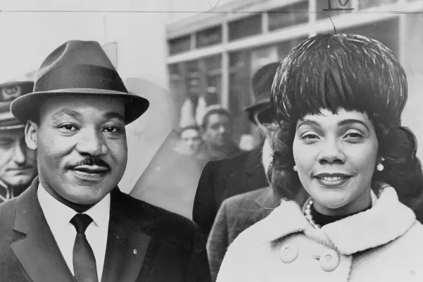 Martin Luther King and Coretta Scott King from Wikipedia (Library of Congress photo)