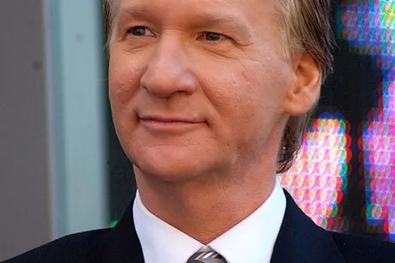 Bill Maher Angela George at https://www.flickr.com/photos/sharongraphics/