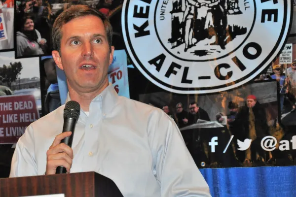 Andy Beshear Photo by BERRY CRAIG