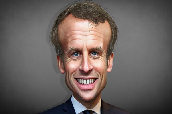 Emmanuel Macron by DONKEYHOTEY