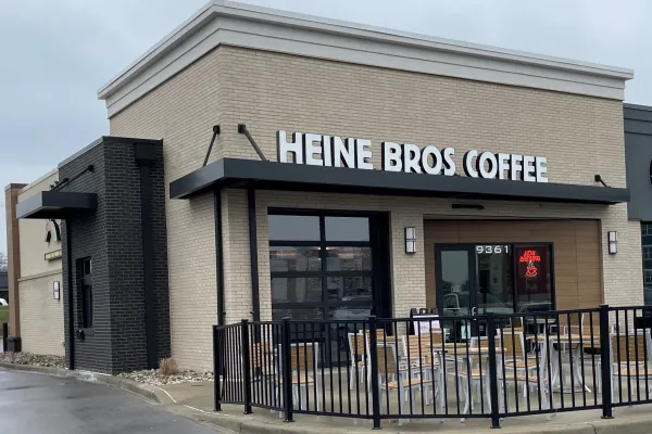 Heine Brothers Coffee store 9361 Viking Center Dr., Hurstbourne Photo by BERRY CRAIGy 