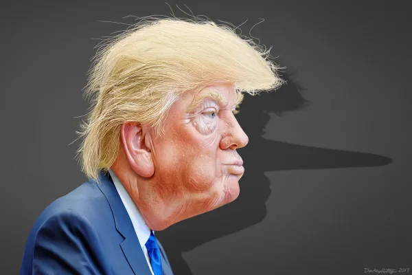 Donald Trump by Donkeyhotey