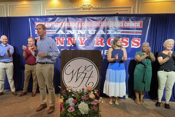 Labor's candidates Photo by BERRY CRAIG