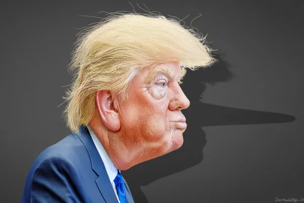 Donald Trump by Donkeyhotey