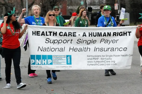 Health Care is a Human Right Photo by BERRY CRAIG