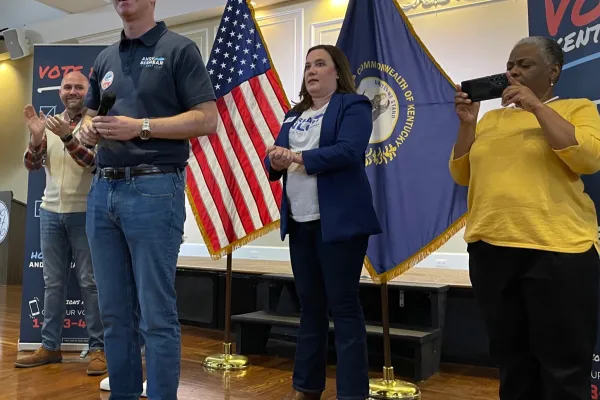 Friday night fundraiser in Paducah. Photo by BERRY CRAIG