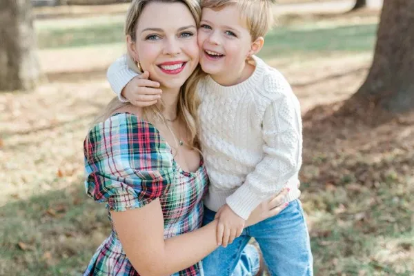Erin Marshall and son, Teddy, age 5.     Campaign photo
