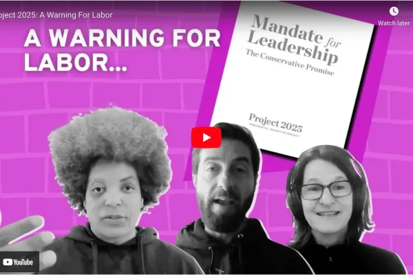 A Warning for Labor screenshot