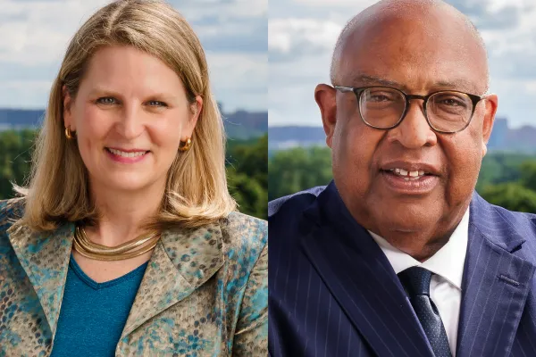 Liz Shuler and Fred Richmond