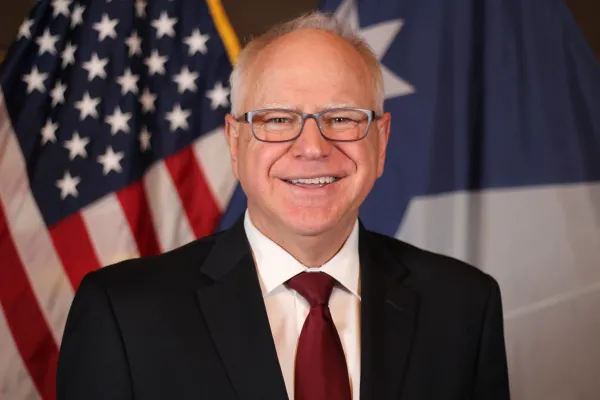 Gov. Tim Walz official photo
