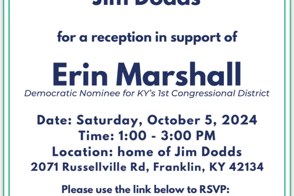 Marshall fund raiser notice