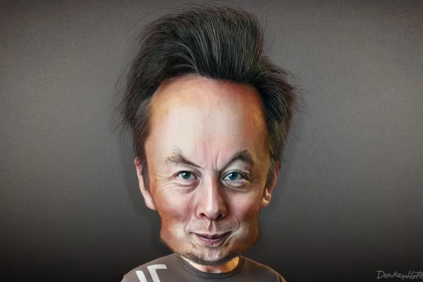 Elon Musk by DONKEYHOTEY from Wikipedia