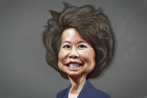 Elaine Chao by Donkeyhotey