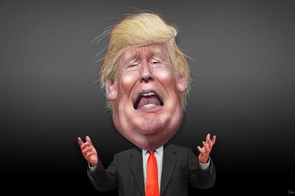 Donald Trump by DONKEYHOTEY  https://www.flickr.com/photos/donkeyhotey/34230950904/