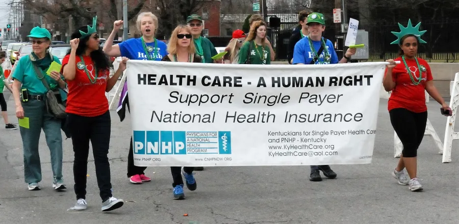 Health Care is a Human Right Photo by BERRY CRAIG