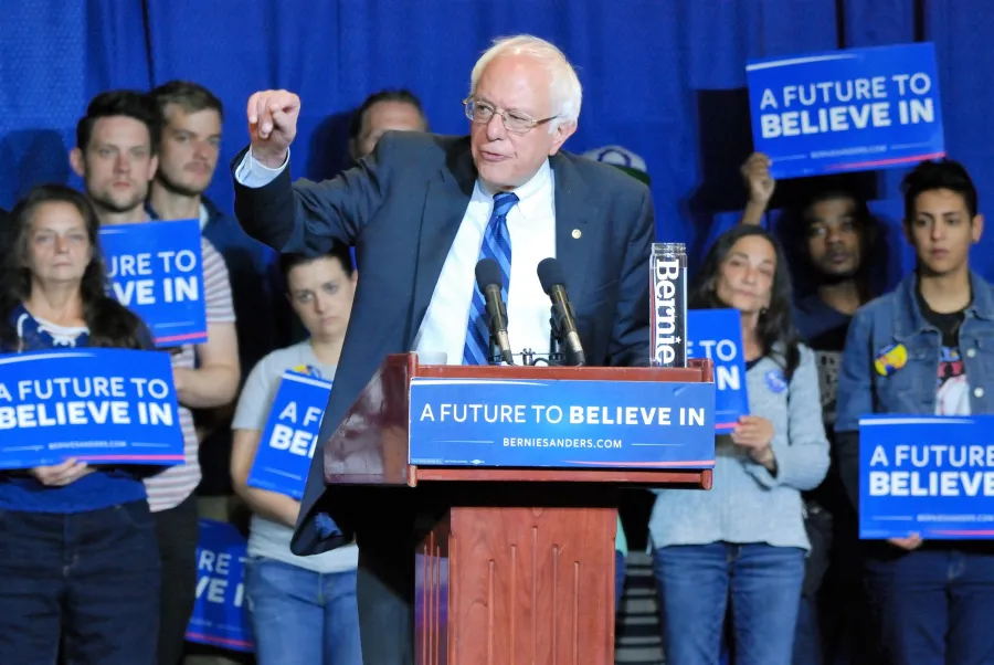 Bernie Sanders      Photo by BERRY CRAIG 