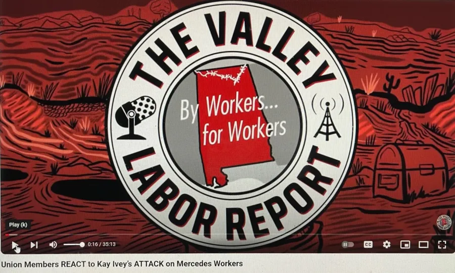 Valley Labor Report screen shot