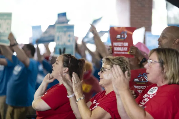Fancy Farm crowd last year. Lantern photo by AUSTIN ANTHONY 