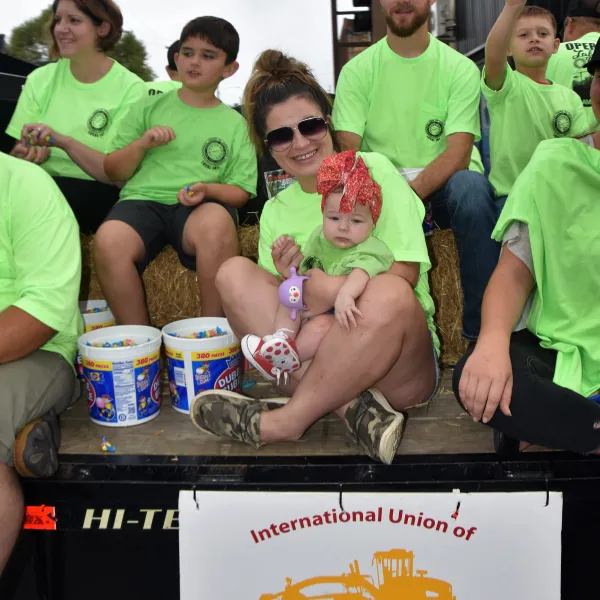 Operating Engineers float Paducah Labor Day parade. Photo by BERRY CRAIG  