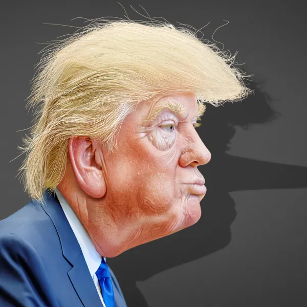 Donald Trump by Donkeyhotey